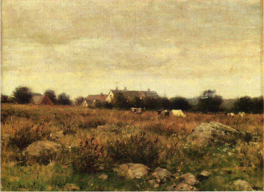 Weir_Julian_Alden_Houses_in_Pasture