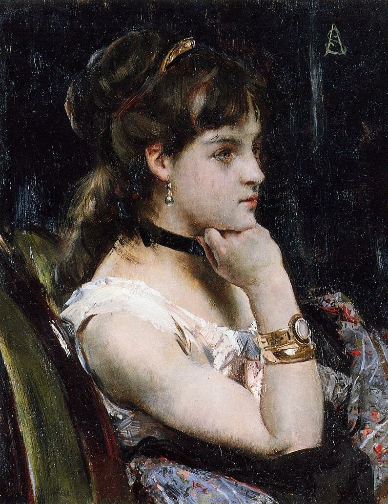 Stevens_Alfred_Woman_Wearing_a_Bracelet