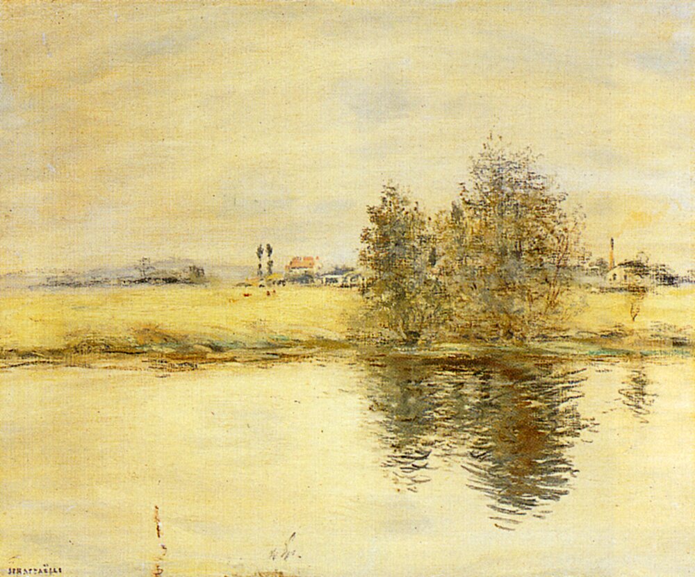 Raffaelli_Jean_Francois_A_River_Landscape