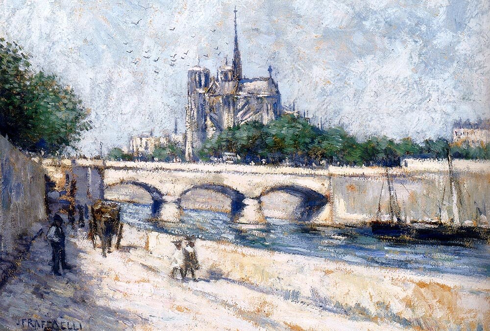 Raffaelli_Jean_Francois_Notre_Dame_Paris