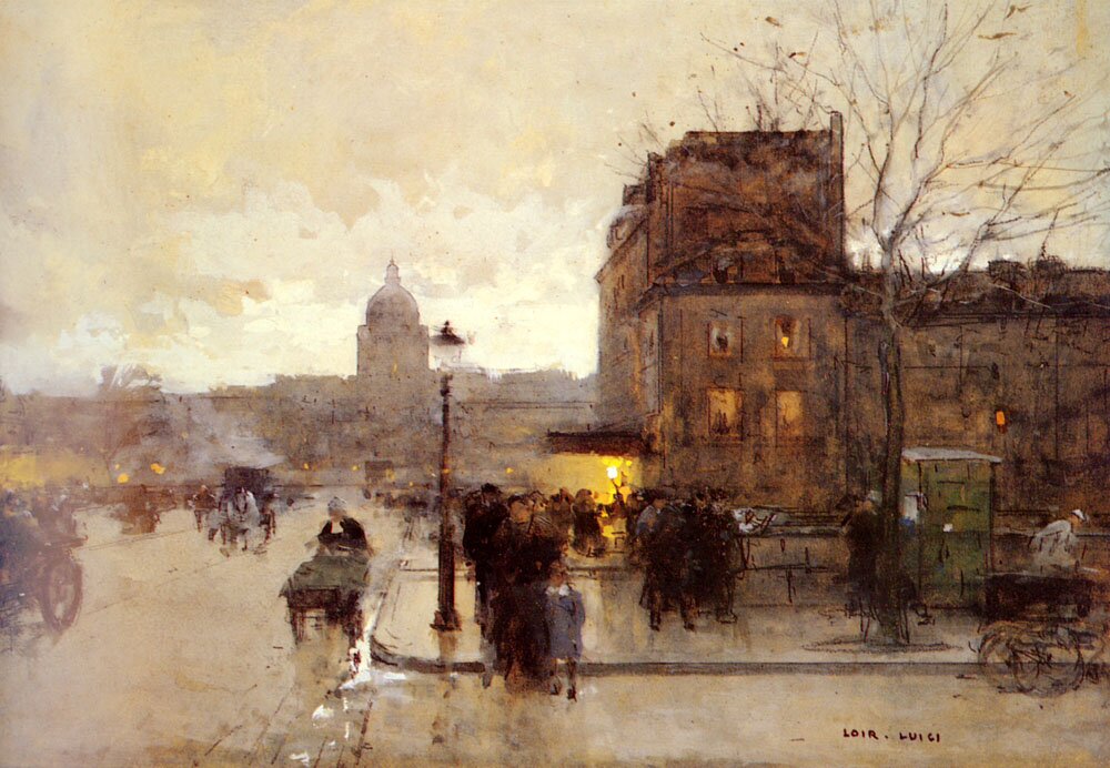 Loir_Luigi_Boulevard_Henri_IV_Crepuscule