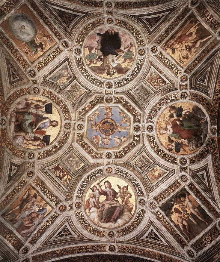 Raphael_The_Stanza_della_Segnatura_Ceiling
