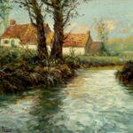 Thaulow_Frits_House_By_The_