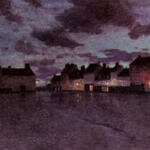 Thaulow_Frits_Marketplace_In_France_After_A_Rainstorm