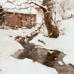 Thaulow_Fritz_Winter_On_The_Isle_Of_Stord