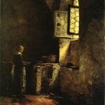 Steele_Theodore_Clement_A_Corner_in_the_Old_Kitchen_of_the_Mittenheim_Cloister