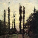 Steele_Theodore_Clement_Evening_Poplars