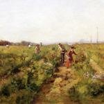 Steele_Theodore_Clement_In_the_Berry_Field_(Theodore_Clement_Steele_1890)