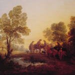 Evening_Landscape-Peasants_and_Mounted_Figures