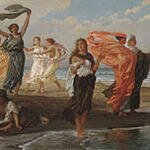 Vedder_Elihu_Greek_Girls_Bathing