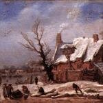 VELDE_Esaias_van_de_Winter_Landscape_1629