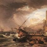 VERNET_Claude_Joseph_Storm_With_A_Shipwreck