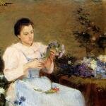 Gilbert_Victor_Arranging_Flowers_For_A_Spring_Bouquet