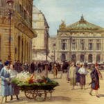 Gilbert_Victor_Gabriel_The_Flower_Seller_Place_De_L_Opera_Paris