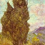 Van_Gogh_Two_Cypresses