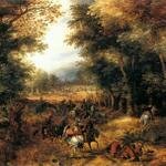 VINCKBOONS_David_Forest_Scene_With_Robbery