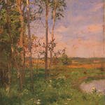 Palmer_Walter_Launt_At_the_Edge_of_the_Pond