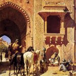 Weeks_Edwin_Gate_Of_The_Fortress_At_Agra_India