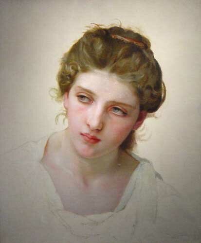 WilliamBouguereau_EtudedetetedeFemmeBlondedeface_1898Large