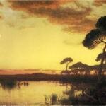 Haseltine_William_Stanley_Sunset_Glow_Roman_Campagna