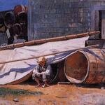 Homer_Winslow_Boy_in_a_Boatyard_aka_Boy_with_Barrels