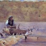 Homer_Winslow_Man_in_a_Punt_Fishing