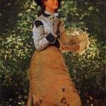 Homer_Winslow_The_Butterfly_Girl