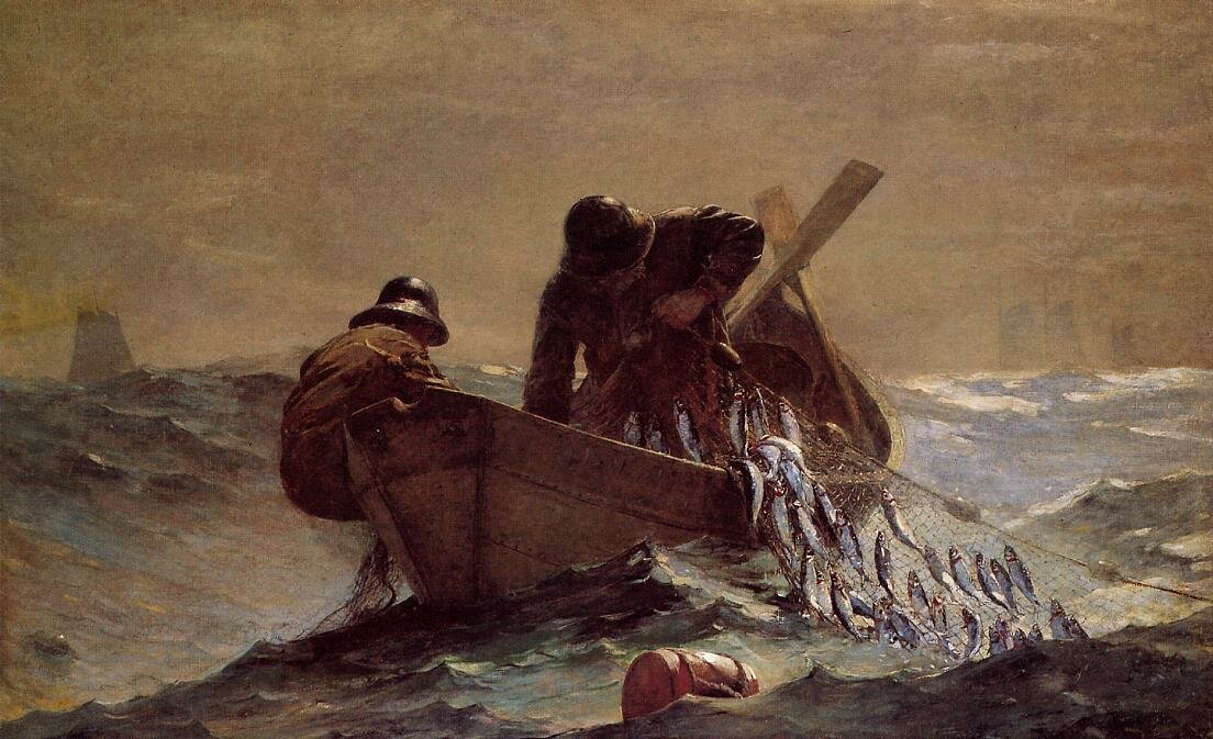 Homer_Winslow_The_Herring_Net