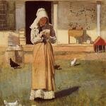 Homer_Winslow_The_Sick_Chicken