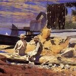 Homer_Winslow_Waiting_for_the_Boats