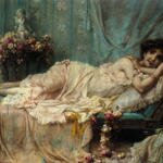 Hans_Zatzka_Reclining_Beauty