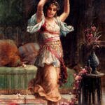 Zatzka_Hans_The_Tambourine_Player