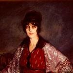 Zabaleta_Ignacio_Zuloaga_y_Retrato_De_Lola_Con_Vestido_De_Flores_Blancas