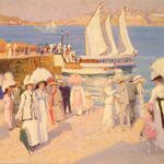 Fox_Ethel_Carrick_The_Quay_At_Dinard