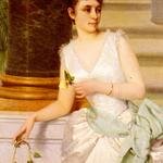 Ruben_Franz_Leo_Portrait_Of_A_Lady_With_A_Green_Satin_Sash