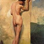 Hayez Francesco Nudo di donna stante 1859