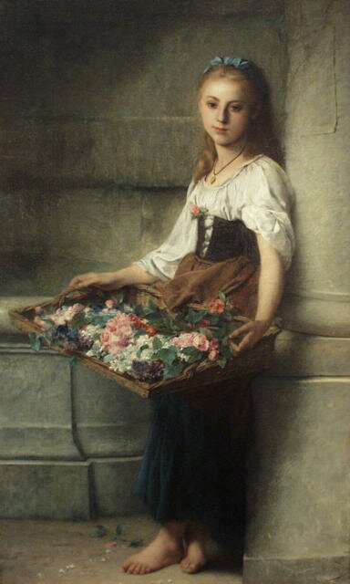 Jourdan_Adolphe_THE_FLOWERSELLER