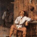 BROUWER_Adriaen_A_Boor_Asleep