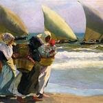 Sorolla y Bastida Joaquin Three Sails