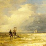 Achebach_Andreas_Fishing_Along_The_Shore