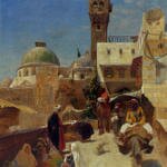 Bauernfeind_Gustav_Orientalische_Strassenszene