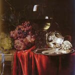 Van_Aelst_Willem_A_Still_Life_Of_Grapes,_A_Roemer,_A_Silver_Ewer_And_A_Plate