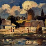 Ivanyi_Grunwald_Bela_Village_Scene