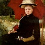 Knopp_Imre_The_Red_Parasol