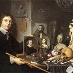 BAGLIONE_Giovanni_Self_Portrait_With_Vanitas_Symbols