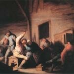 OSTADE_Adriaen_Jansz_van_Carousing_Peasants_In_A_Tavern