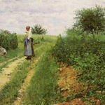 Werenskiold_Erik_Picking_Flowers