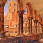 Alt_Rudolf_von_A_View_Of_Monreale__Above_Palermo