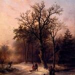 Koekkoek_Barend_Cornelis_Forest_In_Winter