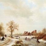 Koekkoek_Barend_Cornelis_Winterlandschap